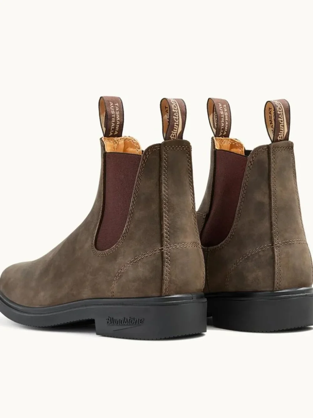 Blundstone 1306 Dress Chelsea Boot - Rustic Brown - US Men's 10.5 (AU/UK 9.5)